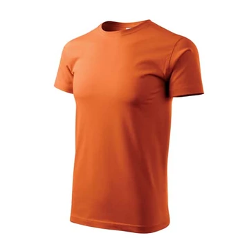 Környakas póló, narancssárga,  160gr/m²