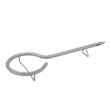 Gázégőfej kicsi talpas cső 155mm