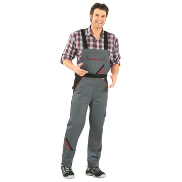 Highline mellesnadrág, szürke/fekete, 65% poliészter, 35% pamut