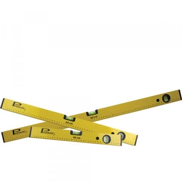 Vízmérték 40cm alumínium 2 libellás Powerline