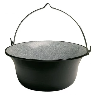 Gulyásbogrács 16 literes, zománcozott