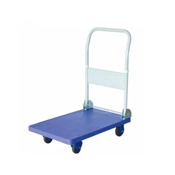 Áruszállító kocsi 150 kg teherbírású, műanyag platóval