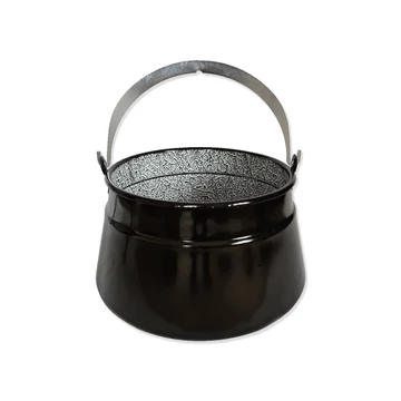 Halfőző bogrács 10 literes, zománcozott