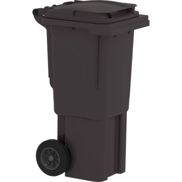 Háztartási kuka 60L ANTRACITSZÜRKE kerekes