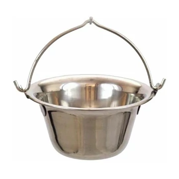 Rozsdamentes gulyás bogrács