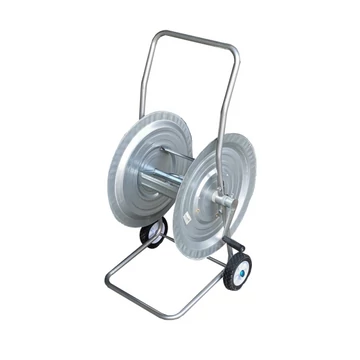 Acél tömlőkocsi 50méter 3/4 collos tömlőhöz