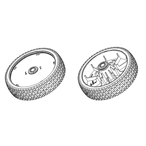 Fűnyíró kerék NGP S511VHY első 20880102000