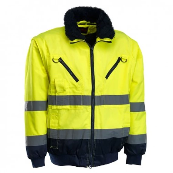 Jól-láthatósági 3 az 1-ben pilótadzseki 4XL