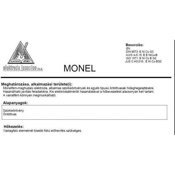 Elektróda MONEL 2.5 mm