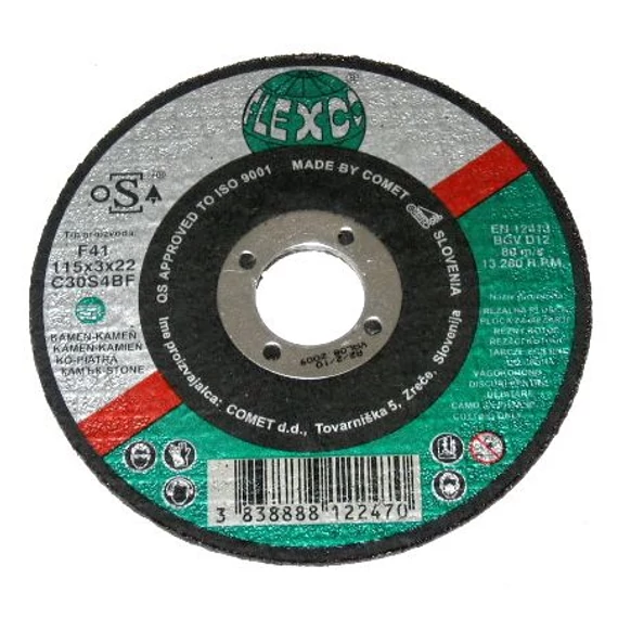 Vágókorong kőre 180 x 3 x 22,2