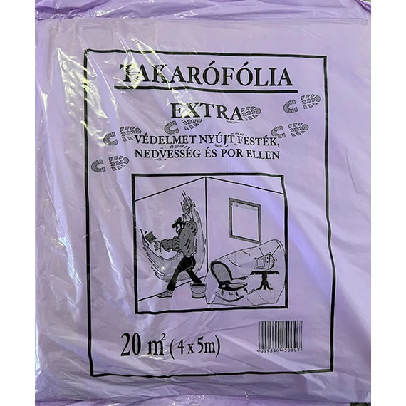 Takarófólia járható / lila 5x4 m 