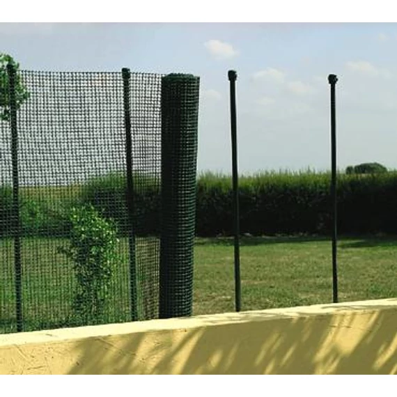 Kertirács Cuadranet műanyag 1x25m fekete (20x20) 2017334