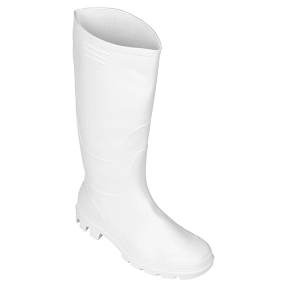PVC csizma, fehér