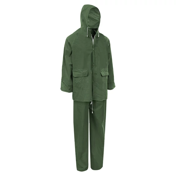 PVC esőöltöny, zöld