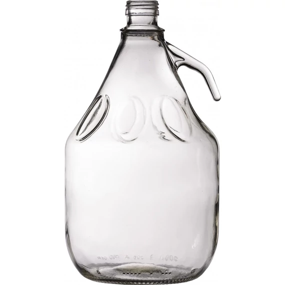 Üveg demigeon 3l csavaros kupakkal