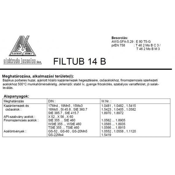 FILTUB 12 B 1.2 mm