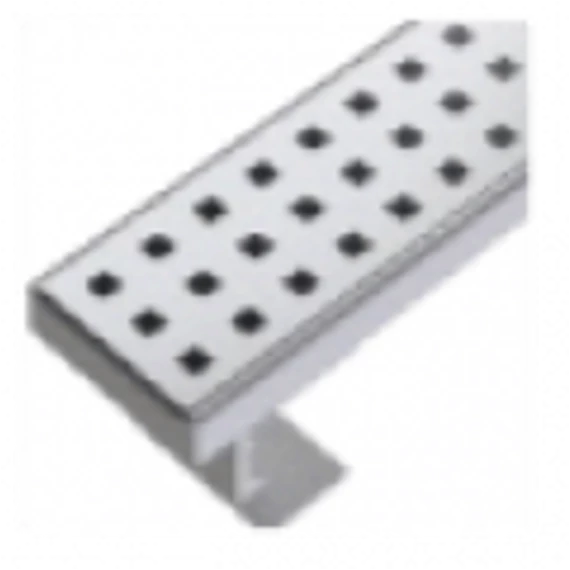 ZUHANYFOLYÓKA RÁCS 80 CM NÉGYZETES