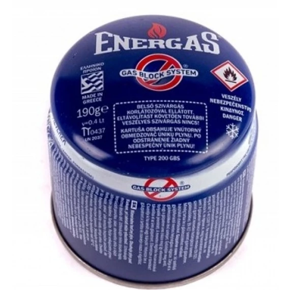 GÁZPALACK 190GR GAS BLOCK SYSTEM STOPOS