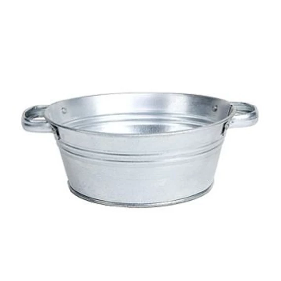 Mosdótál horganyzott kerek 13 literes