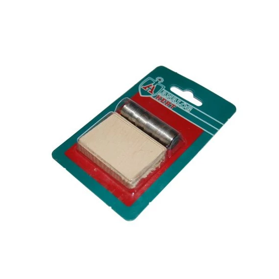 Fejsze-ék fém 19mm + faék 60x40x9mm 2+2 db/bliszter