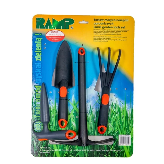 Kertiszerszám szett 4db-s műanyag RAMP RN3540 bliszteres