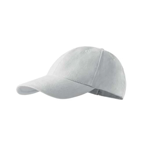 Baseball sapka, 6P, fehér