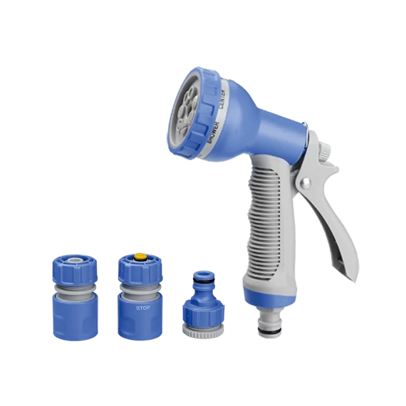 Öntözőpisztoly AM02032-02 SET 7 funkció+csatl.