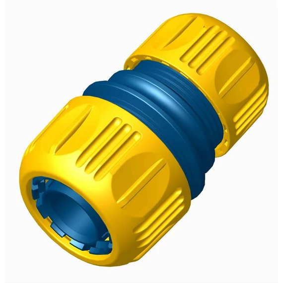 Tömlőtoldó Müanyag DY8073 19mm átömlés 1