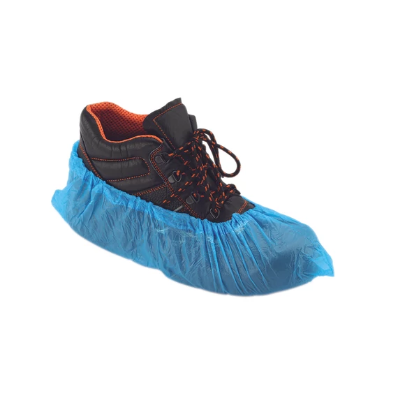 Egyszer használatos cipővédő – higiénikus védelem minden helyzetben. Kiváló minőségű, polietilén alapanyagból készült cipővédő, amely univerzális méretű, így minden lábbelire könnyedén felhúzható.