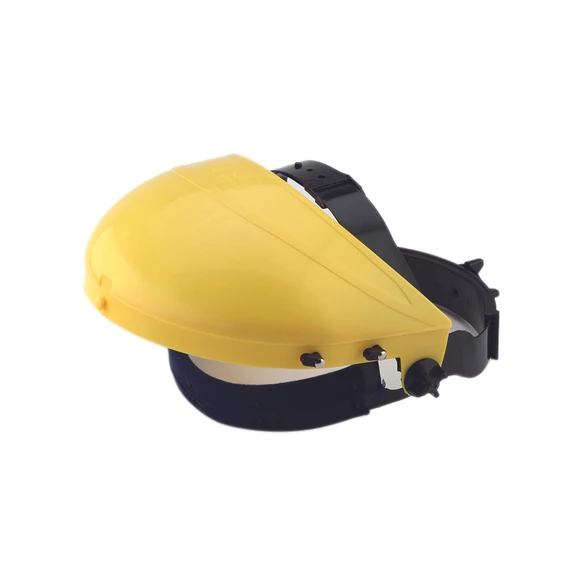 Homlokvédős arcvédő keret párnázott homlokrésszel, állítható mérettel. CE minősítésű, kompatibilis látómezőkkel. Ipari és kültéri munkához ajánlott.