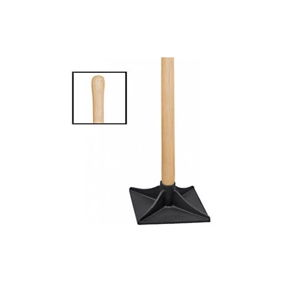DÖNGÖLŐ KR-2L 25X25CM FÉMNYELŰ fekete (S) TRUPER