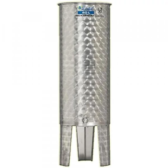 Bortartály inox 60L csappal Zottel