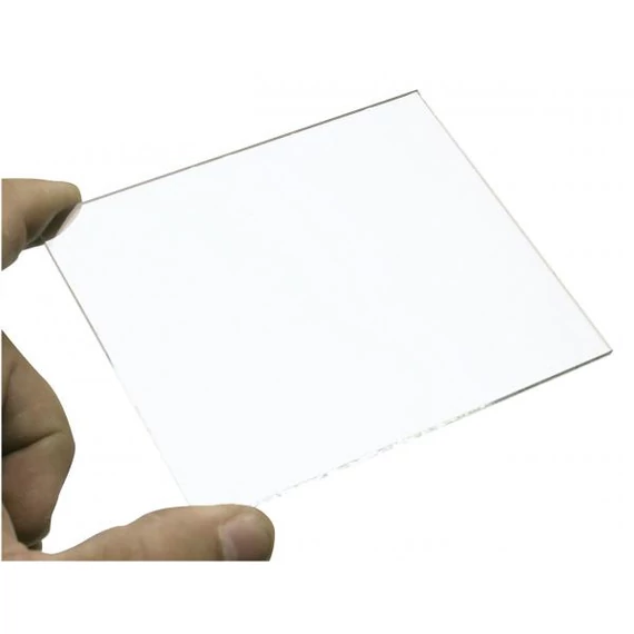 Előtét üveg fehér 90x110