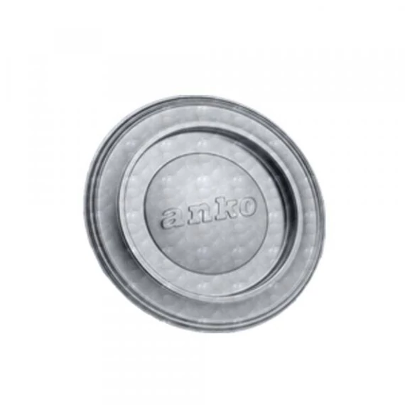 Fali hüvely fi 118 mm horganyzott – tartós, korrózió- és hőálló acél kiegészítő füstcsövek faláttörésének biztonságos és esztétikus lezárásához.