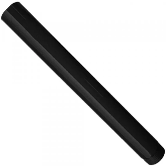 Füstcső 1000 mm fekete fi 120 mm