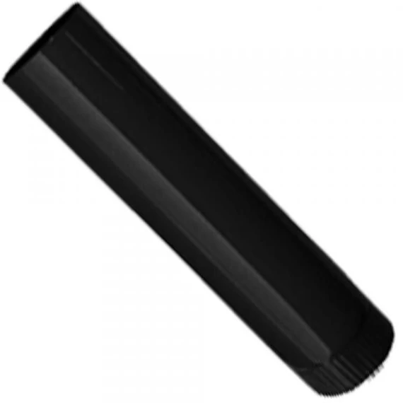 Füstcső 500 mm fekete, fi 130 mm, zománcozott, 0,5 mm falvastagsággal 