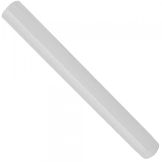 Füstcső 1000 mm fehér fi 120 mm