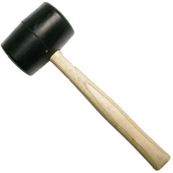 Gumikalapács 1kg fa nyéllel