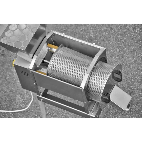 Gyümölcsmagozó gumilapátos inox kivehető rostás