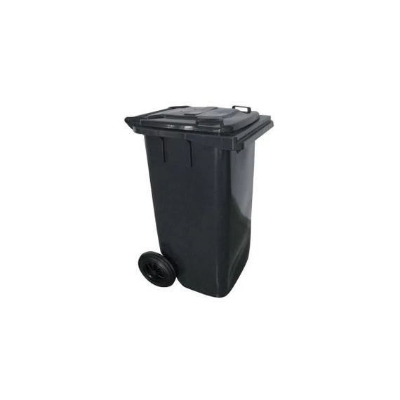 Háztartási kuka 80 L FEKETE kerekes