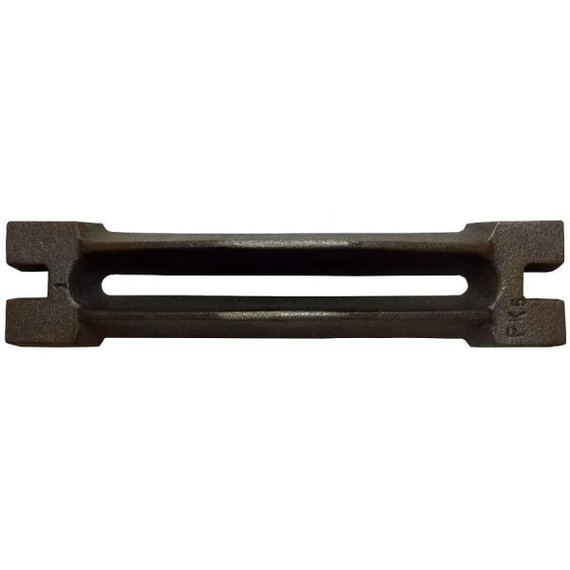 KCSM rostély FK-12 310x70 mm, hőálló öntvény. Hatékony égés, stabil tüzelőanyag-tartás, ideális vegyestüzelésű kazánhoz, gyors beépítés.