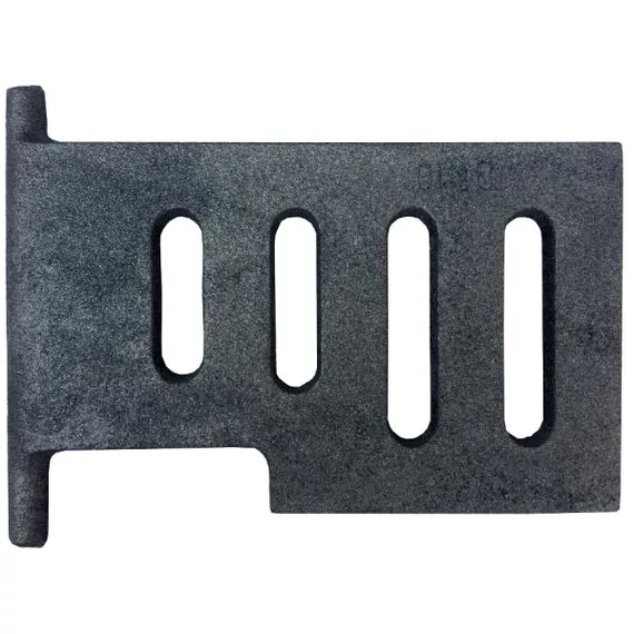 DT-10 parázsfogó 185x145 mm méretben. Hőálló öntvény, biztonságos égéstérzárás, kompatibilis Totya kazánokkal, gyors és egyszerű beszerelés.