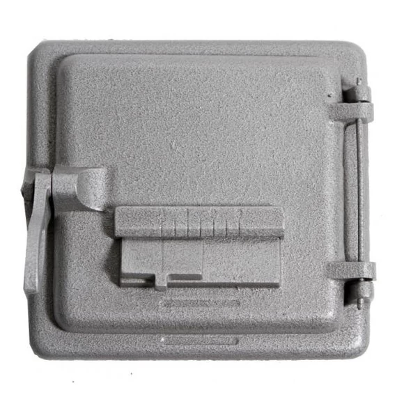 DT-130H huzatszabályzós tűztérajtó 220x220 mm. Tartós öntvény, precíz levegőszabályzás, kompatibilis Totya kazánokkal, gyors szállítással elérhető.