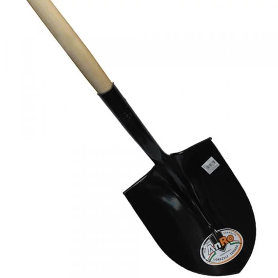Ásó-lapát hőkezelt Buffalo GYÁRI FESTETT NYÉLLEL