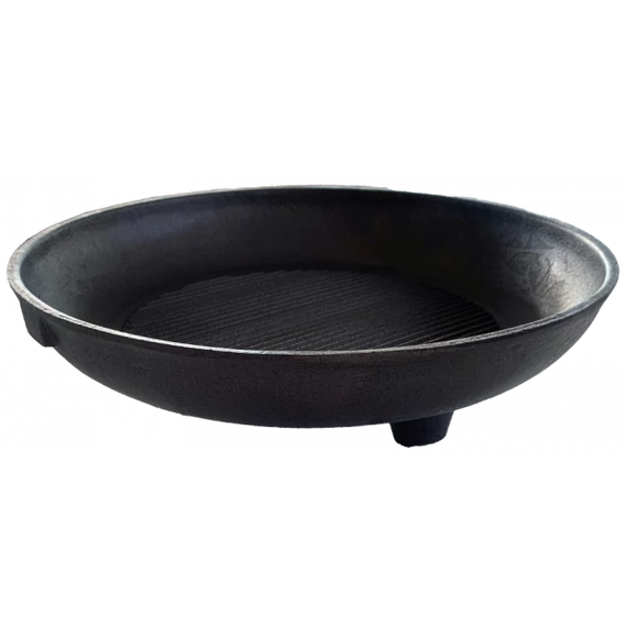 Öntvény lábas edény