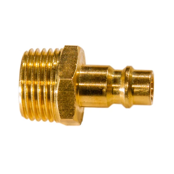 Csatlakozó külsőmenet 3/8 colos, réz