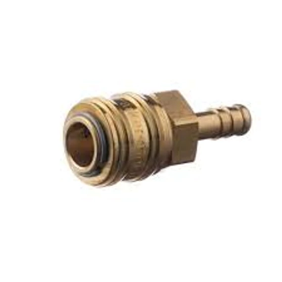 Gyorscsatlakozó 6mm, réz