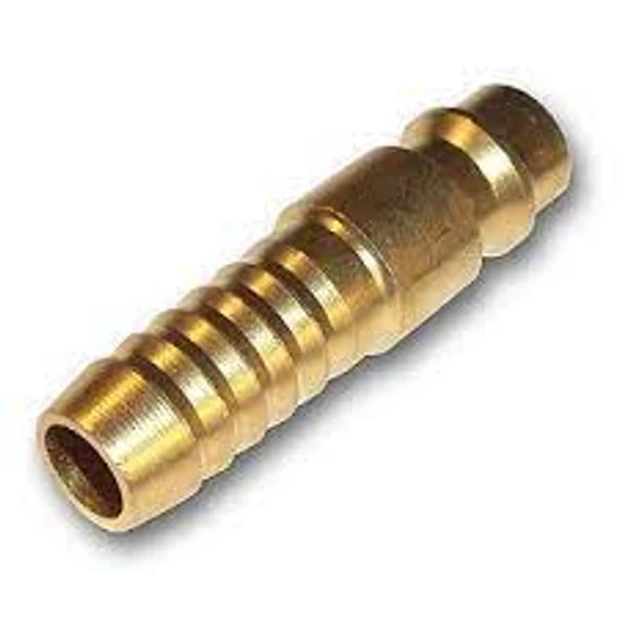 Csatlakozó dugó 9mm, réz