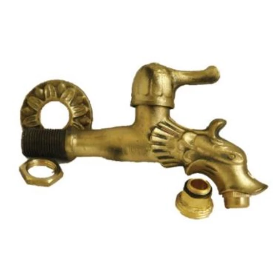 Oroszlános kerti kifolyó 1/2"