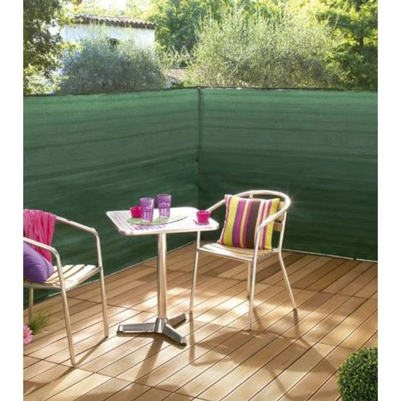 Supratex gomblyukazott szőtt árnyékoló háló 100% zöld 2x50m